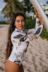 Tambuia Longsleeve - Floral/Capers