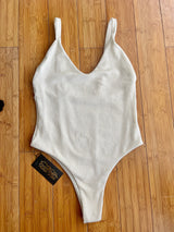 Lanikai One Piece Suit - Ivory Texture