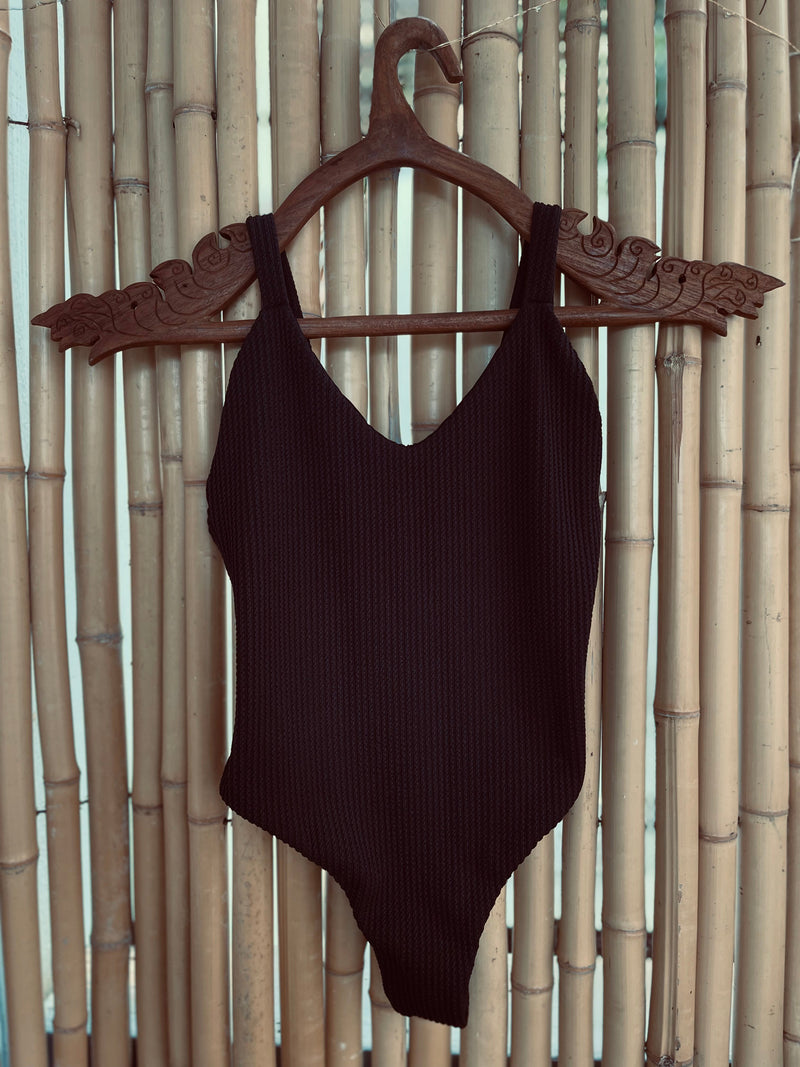 Lanikai One Piece Suit - Black Texture