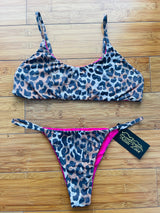 Molokini Bottoms - Leopard/Pink