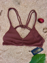 Huahine Top - Earth Brown