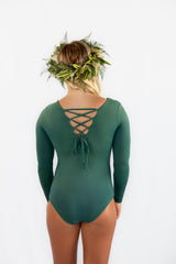 Tavarua Long Sleeve - Forest Green