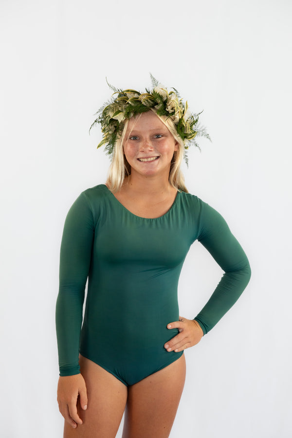 Tavarua Long Sleeve - Forest Green