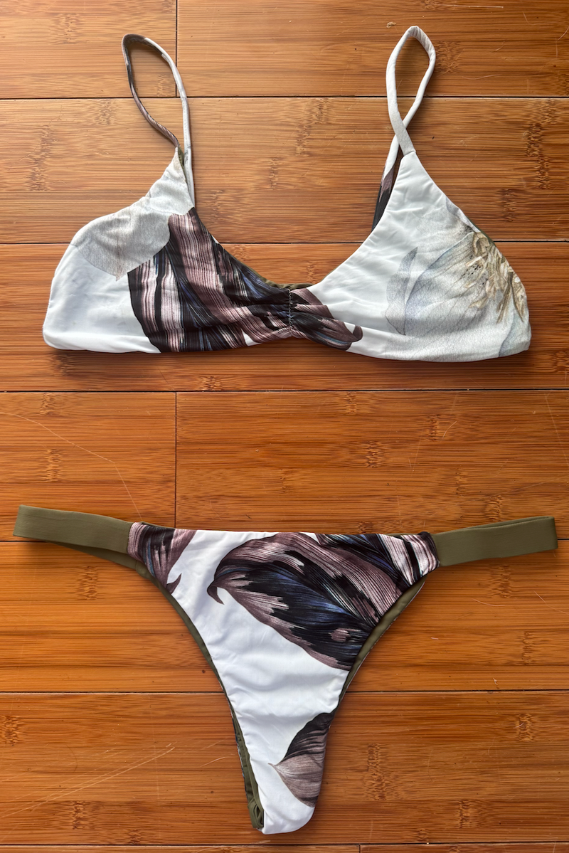 Kai Bottoms - Floral/Capers Reversible