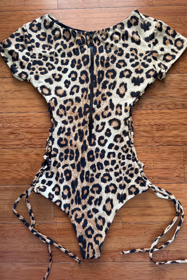 Banzai Suit - Leopard/ Black